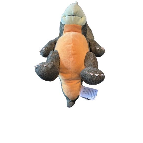 Kohl's Cares Kids Green Triceratops Dinosaur 12 Inches Tall Stuffed Plush Animal - Picture 7 of 10